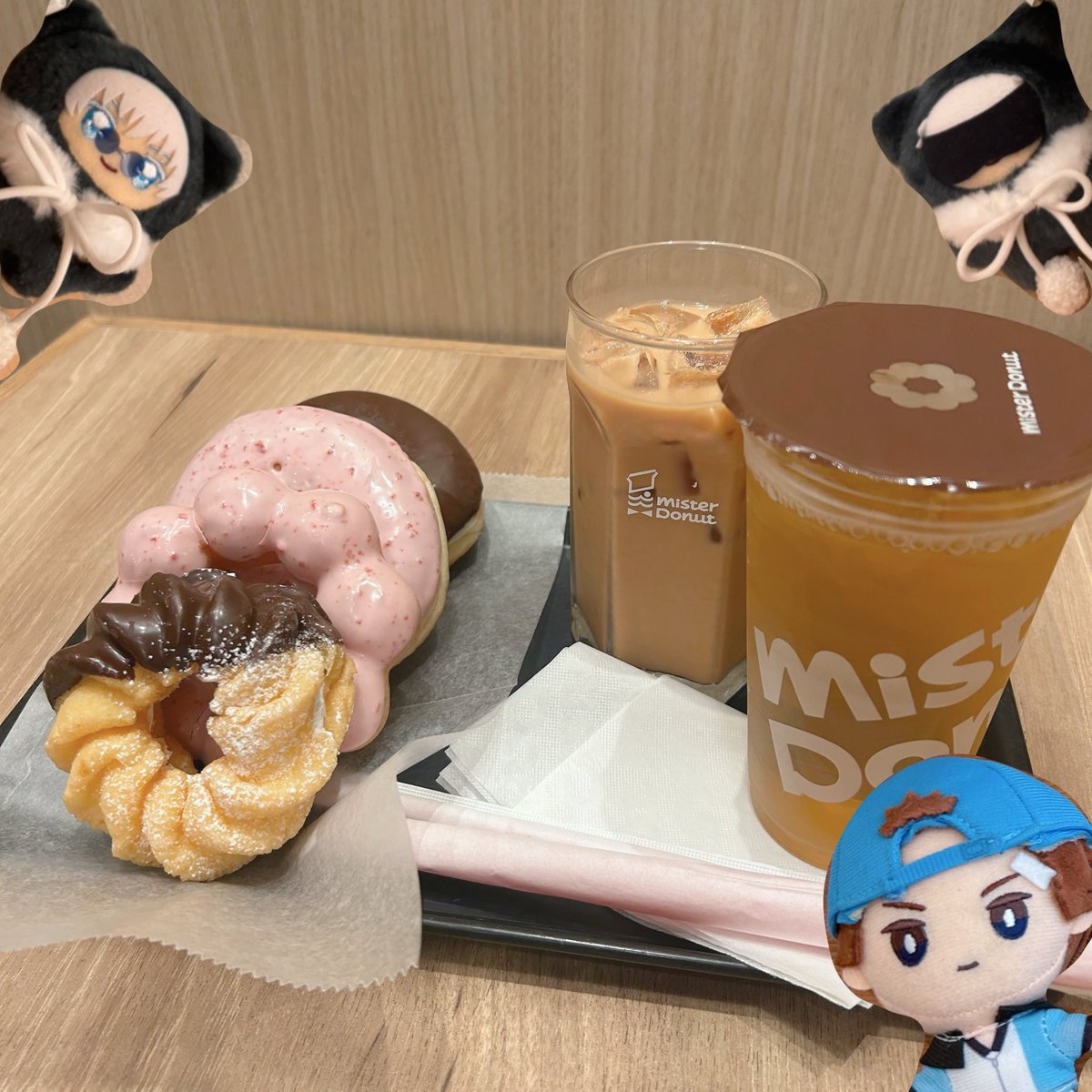 ss_sum0929's tweet photo. 🍩食べておしゃべりしてきたよ🎶 https://t.co/IlsVB3WNy9