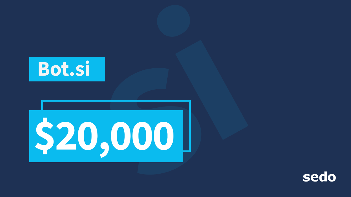 Sedo's tweet photo. $95,000 for a 3-letter domain 👏
A notable #trend from the past sales week: Short, catchy domains have secured the top #deals!
After all, one thing is key when choosing a #domain: brevity, #keywords, and memorability ‼️
Follow #Sedo now and learn more about the domain #business.