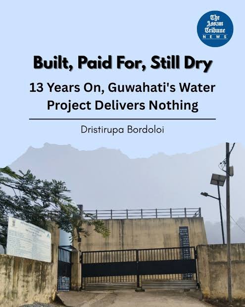 SinghReetam's tweet photo. This is the real reason why Japanese PM Guwahati visit has been called off

Delay-Corruption- Pipe Bursts and incomplete Japan sponsored Guwahati Water Supply Project 

Regular artificial flooding in Guwahati even after light drizzle rain

Everything else is propaganda noise! https://t.co/RhhPuaWpic