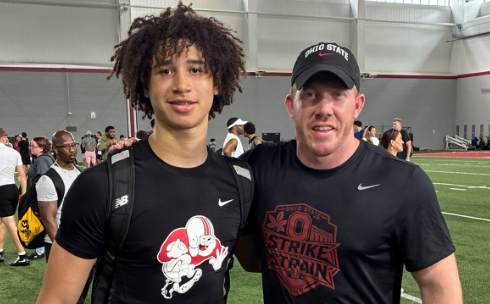 sixstarfootball's tweet photo. EVENT COVERAGE | Offensive Prospects Impress at Ohio State

📈Strong showings helped elevate recruiting stock in front of Buckeyes staff

📖full recap+scouting reports now live!

STORY▶️https://t.co/Y14pp1BAun

@cj_anderson04 @axtell_byron @DevBqb1 @DaxBlackport @NBogetich39967 @c_burris2028 @BussCohen40254 @dukeciongoli @CoffeeLandon @SukoraC @dawson_landon12 @AJudeqb11 @EdmondXzavier @bradenengelhart @CarterGabr4222 @Valyric5 @otto_grill @jeramiahguidie @GavinHiener08 @IzaiahHiggins56  @CreedJack2030 @tonetone2028OH @CalvinKillian18 @iamkingggggg8 @LegacyLee050 @jake_matsen @MosesM67057 @Nick_Millerfb @KingstonxMoore @AJ_pearson2 @JoshuaPers1310 @Maddox_Porter3 @d1dar_3 @KingRibbins @SamariRich @wscheid72 @GSEALSCOTT10 @ImAndraeSmithJr @CSmith10088 @cam_step14 @CashTaiese @itai_Tbaum @alitims26 @ryan_trocki_qb @emmettwafzig @SteelerWesley34 @Matthew_Wiggs74 @MontellWriceJr @JackWright15137 @Dex_Legs25