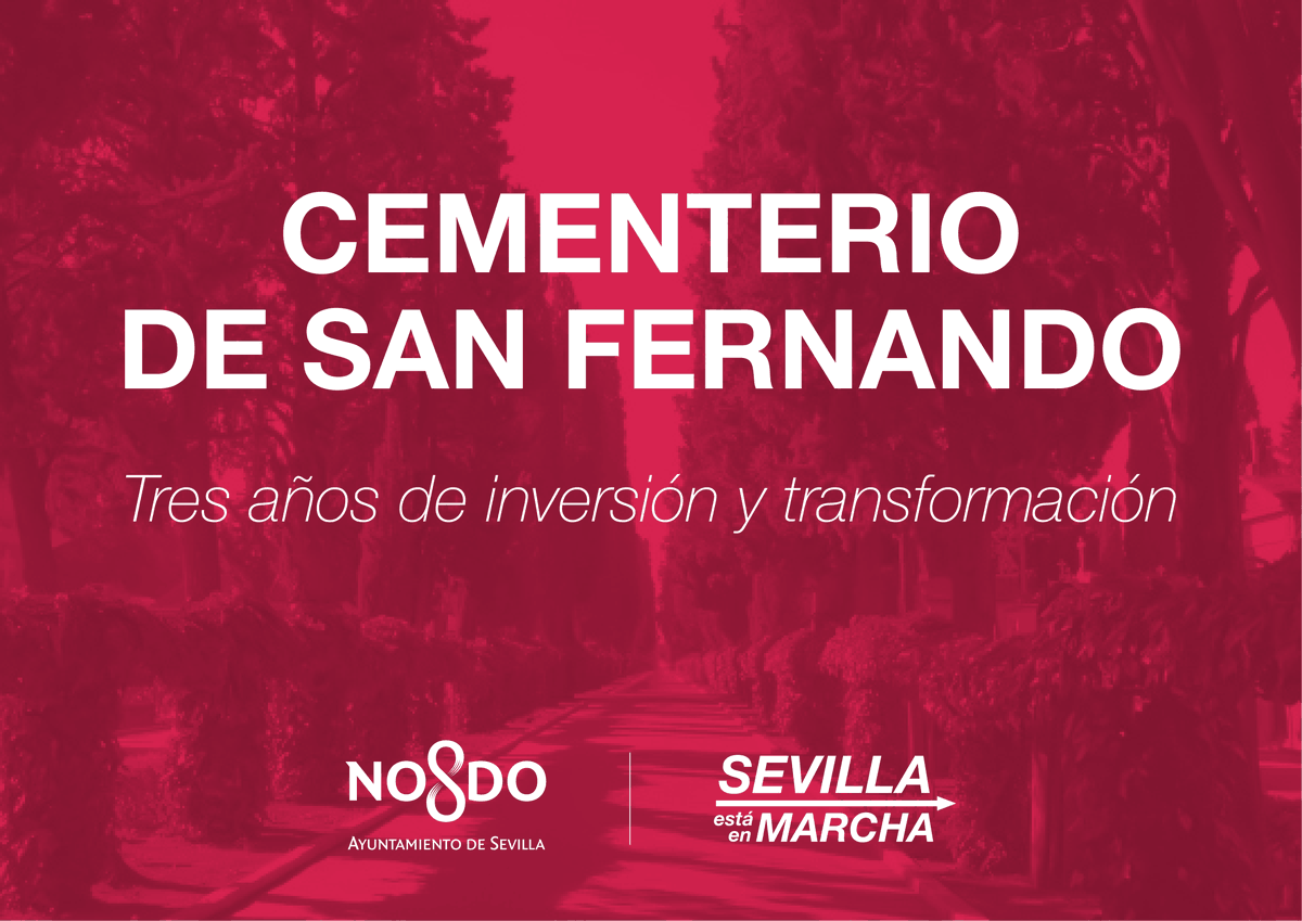 Ayto_Sevilla's tweet photo. El Ayuntamiento de Sevilla está transformando el Cementerio de San Fernando✝️, un espacio donde descansan generaciones de sevillanos. https://t.co/TuM7AJ5Q5g