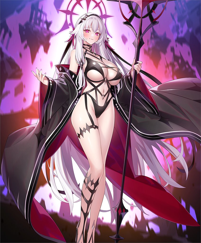 Evertale_JP's tweet photo. 闇の輪廻の果てに
最後の光は消えた

黒き刻の番人「ロロティア」（CV：河瀬茉希）

本日より期間限定でピックアップに登場！ https://t.co/BZSRcvu3lk