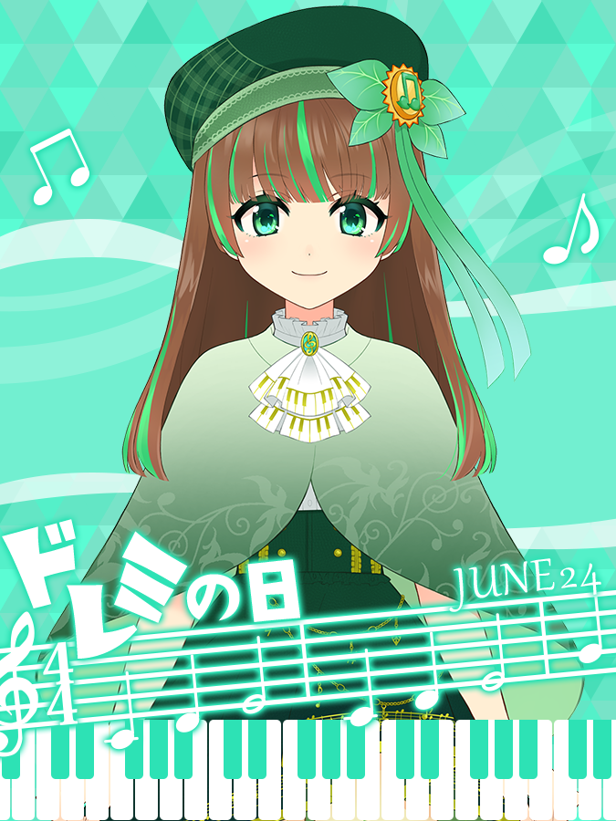 yuki_karen623's tweet photo. 🐑おはV素材配布🌟
＼ 6月24日は #ドレミの日 ／ 

☑いいね＆RPで使ってね 
▼リプ欄からDLどうぞ▼
#おはようVtuber素材 #火蓮堂 https://t.co/TKO9jz3gnj