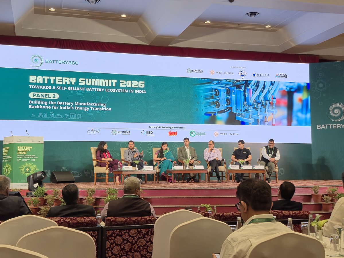 FeynmanEnergy's tweet photo. @FeynmanEnergy is proud to showcase India's first LMFP cathode technology at Battery Summit 2026 as the winner of Battery360 Ignite (Delhi Edition). #Battery360 #BatterySummit2026 #FeynmanEnergy #LMFP #FutureisElectric #BatteryInnovation #BatteryMaterials #Energy @startupindia https://t.co/D14CH4qNnb