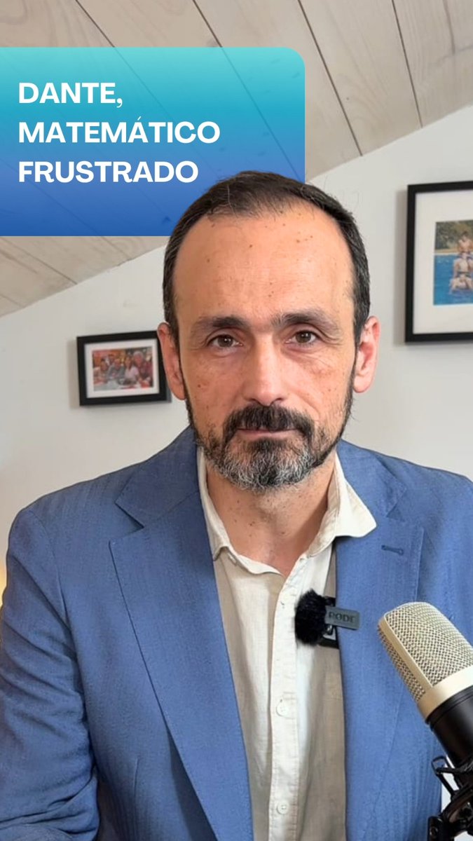 Gaztear's tweet photo. 🧐 Dante Alighieri era un matemático frustrado...
🎙️ Si quieres saber más sobre Dante Alighieri y La Divina Comedia, escucha mi podcast 'Las palabras cuentan'.
📣 Lo tienes en tu plataforma favorita. https://t.co/ELCioiIGQA