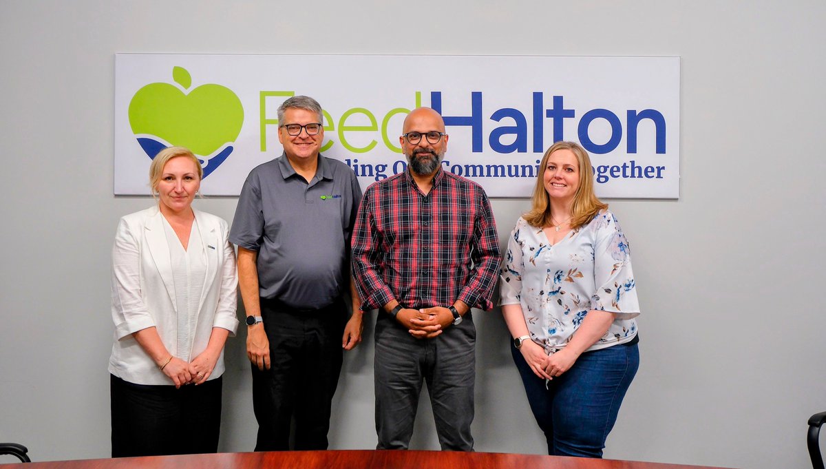 zeeinmilton's tweet photo. Feed Halton is a community organization that supports individuals and families across Halton who are experiencing food insecurity by providing access to emergency and ongoing food assistance. They also work with community agencies to help address the root causes of hunger and reduce long-term reliance on food support.

We discussed the rising demand for food bank services and the importance of connecting people to employment opportunities and pathways to greater financial stability.   
                                                                                                                                                                                         Thank you for the tour and for your continued leadership in the community!

#MiltonON #FeedHalton #CommunitySupport