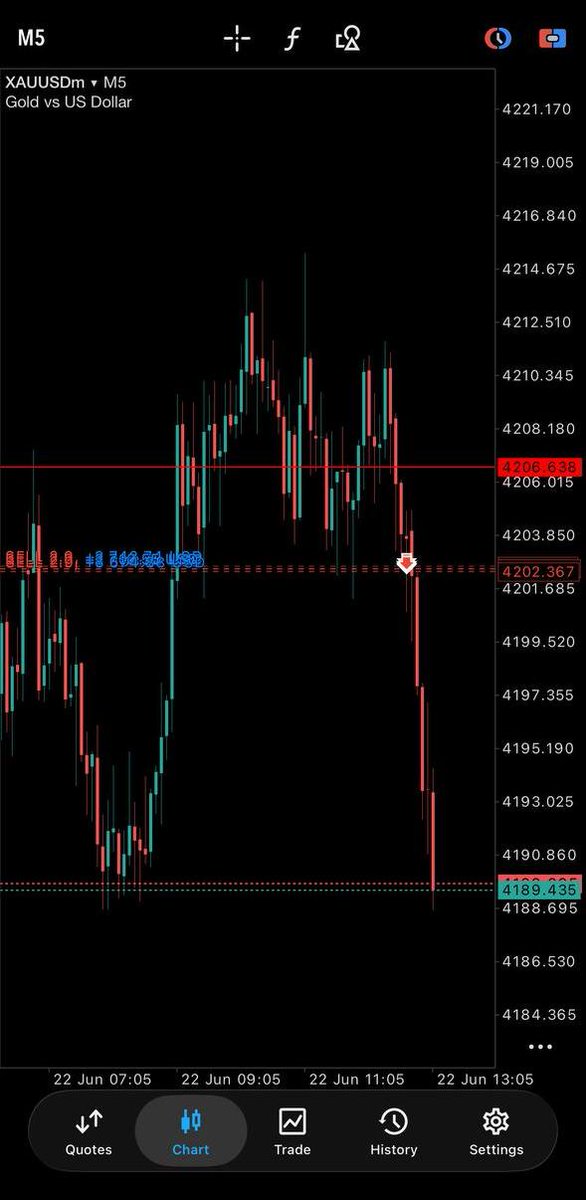 EmemJimmy9's tweet photo. GOLD SELL AS ANALYSED ON VIP 🔥 https://t.co/81VOeGIWLT