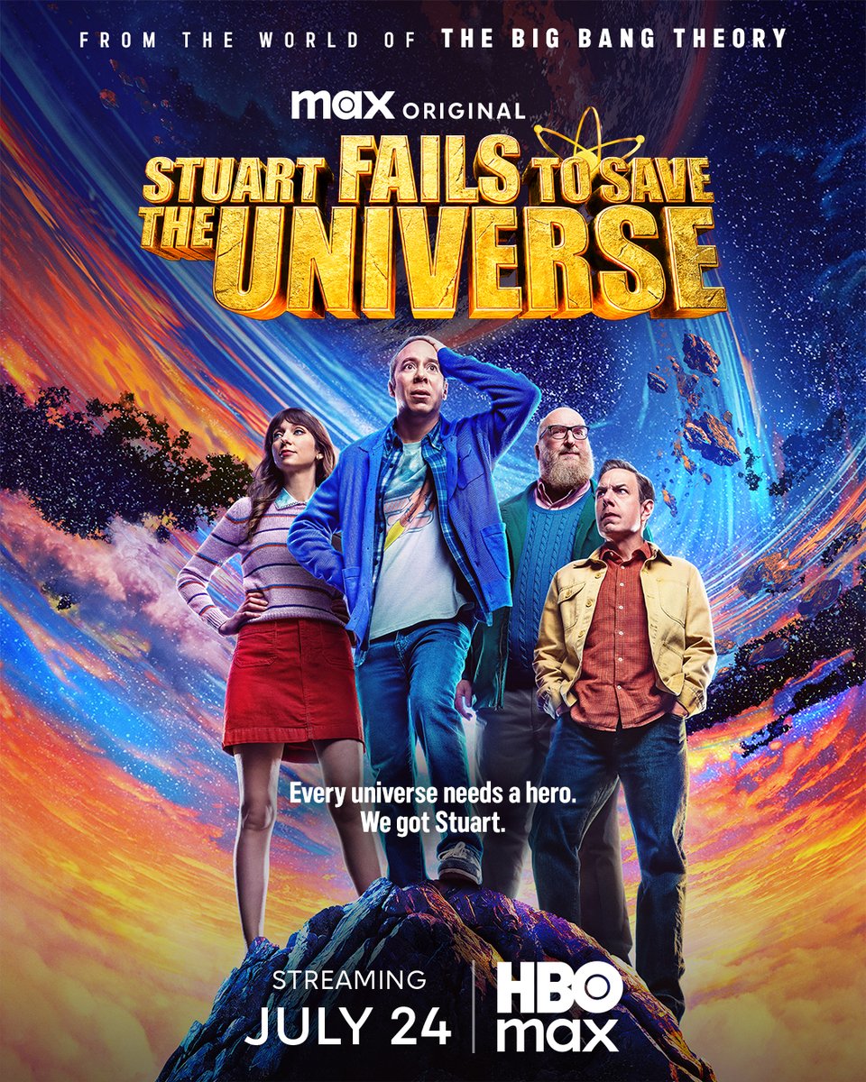 HBOMaxUK's tweet photo. Every universe needs a hero. We got Stuart.  

From the world of #TheBigBangTheory, Stuart Fails to Save the Universe premieres July 24 on HBO Max. #SFTSTU https://t.co/jbRRhj5bug