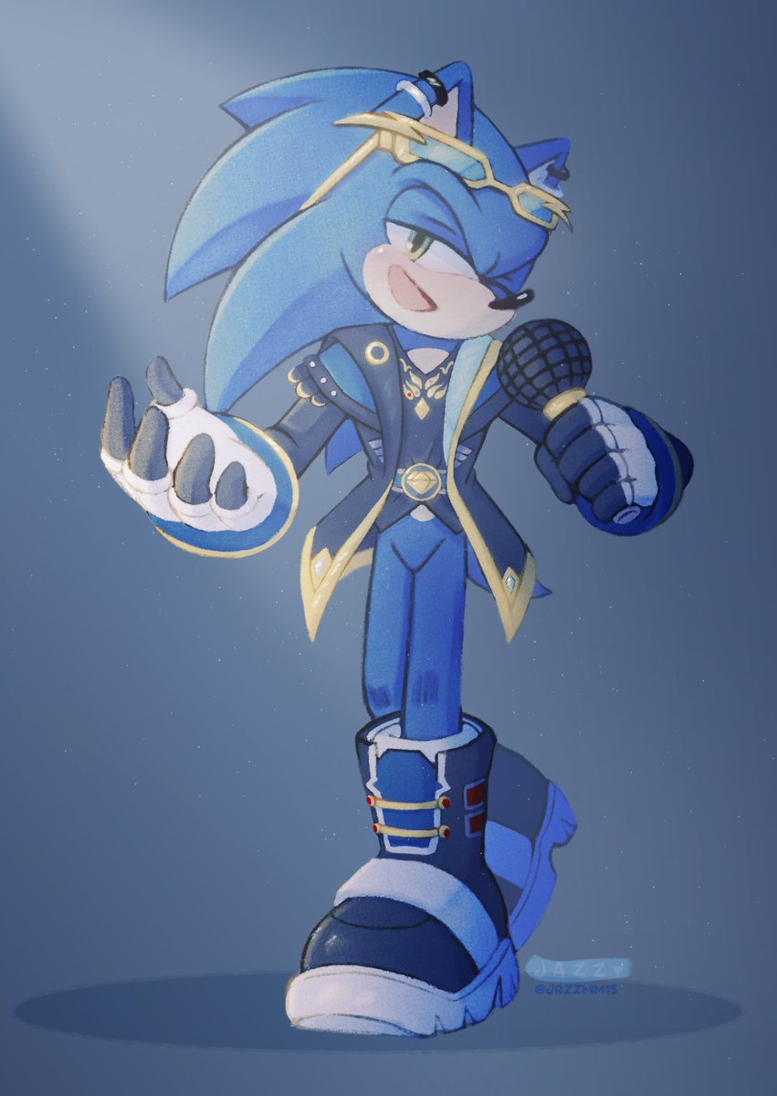 Jazzmm15's tweet photo. Idol Sonic 💙
#Sonic #SonicTheHedgehog https://t.co/q5ROJIdUNC