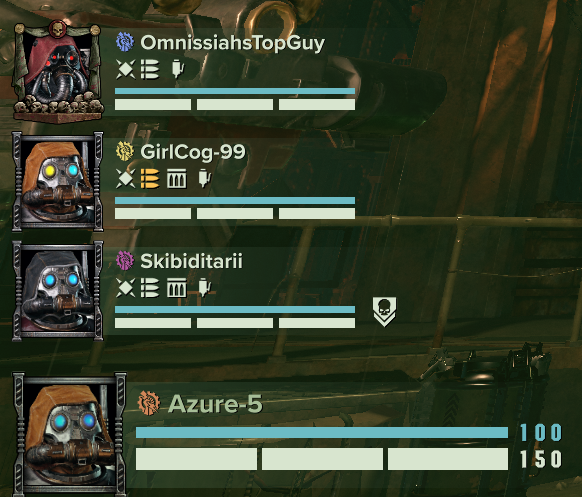 kiromachris's tweet photo. Blessed Omnisiah what nonsense has befallen my squad https://t.co/ZIFpWrz3io