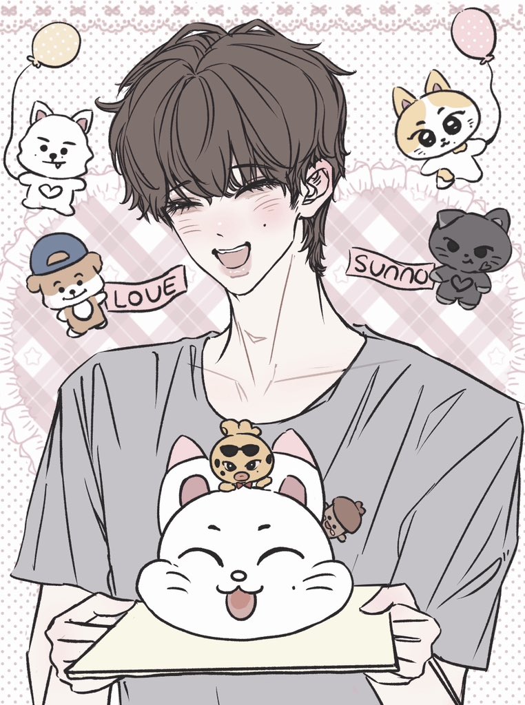 Lovsunki117394's tweet photo. Happy Birthday my  love～ https://t.co/fPCwLBWK3b