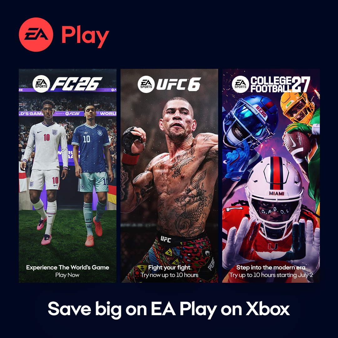 EA Play tweet media