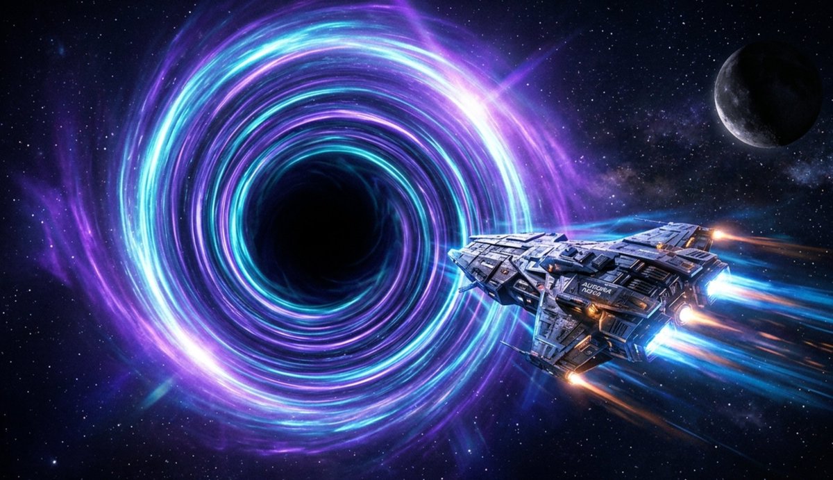 SpaceXgamess's tweet photo. Wormholes are LIVE in Starship: Black  Horizon.

Fly into the vortex → get pulled through →
warp across the void. ⚡

Real game, shipping real updates.

 CA: 52eGV9S6kTUroTXJ1xgbHpcYBm7CNSeoy9XNomCApump 

$SPACEX https://t.co/lKerbOBsZ9