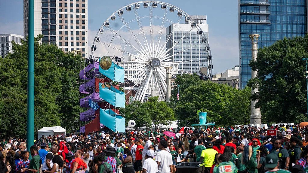 GAFollowers's tweet photo. Atlanta Police say crime dropped 8% during the first week of the FIFA World Cup, even with large crowds across the city. https://t.co/E7PsT7TQTV