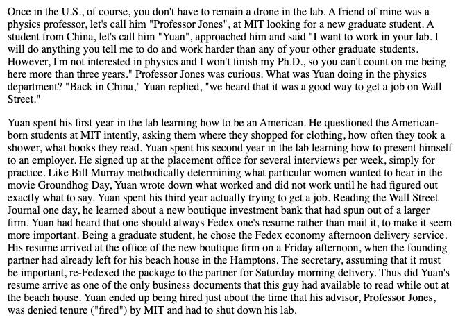 eigenrobot's tweet photo. this doesnt get discussed much but yes "stem" advanced degree wages were massively driven down by the 1990 immigration act

results were rapid and predictable. essay from 2006. https://t.co/mK7S71zA3k
