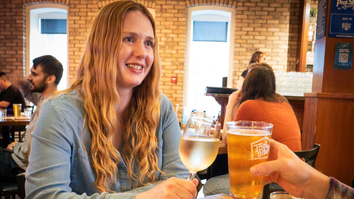 KingEddyYYC's tweet photo. Trivia is back tonight! 🍗 Fuel up with half-price wings for under $10 a pound from 5 pm, then join us at 6 pm for a lively round of trivia. No cover. Bring your smartest friends. Please note there will be no trivia on June 30, July 7, or July 14 due to private event closures. https://t.co/2pdSYbTKVe