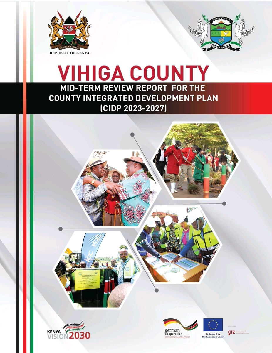 VihigaCountyGov's tweet photo. 80% delivery of the 2023-2027 CIDP

Have you accessed the County Government of Vihiga Medium-Term Review (MTR) Report?

Read! Audit the Results 

https://t.co/W0rSQT15yZ…

#DeliveringThePlan #OttichiloDelivers https://t.co/j4rW41e4Js