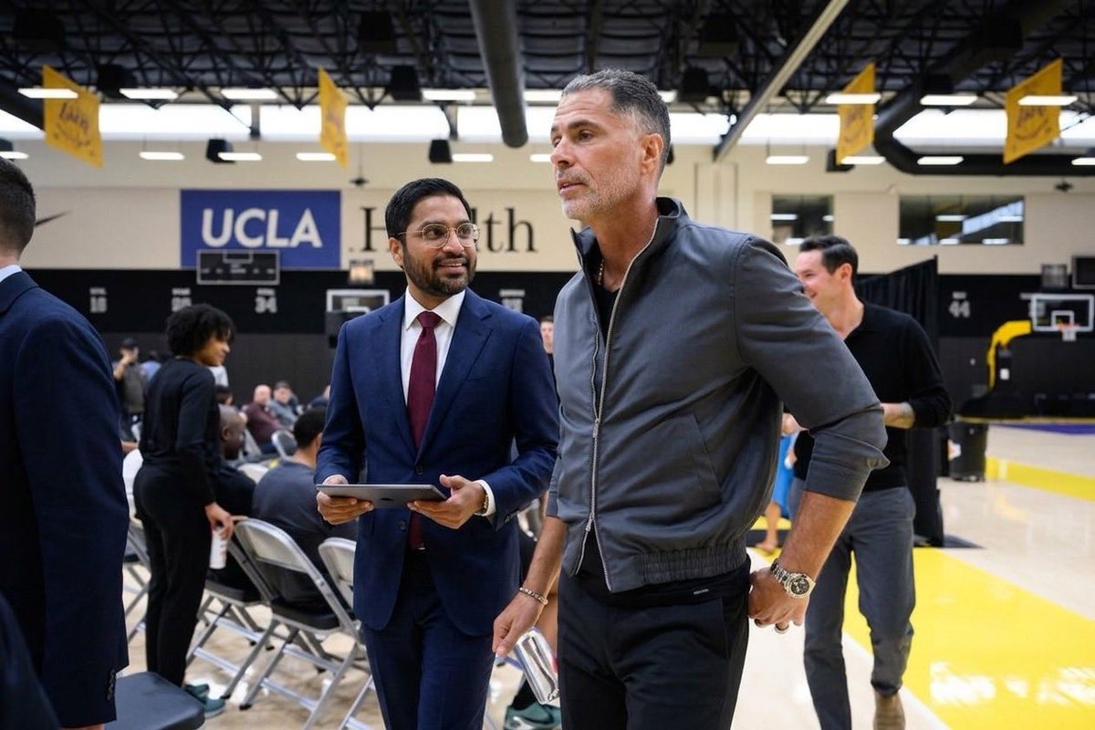 SleeperLakers's tweet photo. No trades were made, and the Lakers have said they want to add young talent through the draft.

Tonight, they have one pick: No. 25.

That makes Rohan Ramadas one of the most important people in the room. The Lakers hired him as assistant GM of strategy and data systems to bring more analytics, modeling and long term value analysis into decisions like this, and @DanWoikeSports 
 says the early word is that he has already been impressive in draft meetings.

Ramadas spent nine seasons with New Orleans and also worked as a draft analyst for Miami, so this is not new territory for him. He is not replacing traditional scouting, but his data background should help LA compare prospect value, roster fit, development upside and possible trade scenarios.

The Lakers are believed to be looking closely at centers, with high motor reportedly being an important trait. They could also try to acquire a second round pick if someone they value falls, while continuing to search for undrafted talent.

With only one current pick, LA cannot afford to draft for name recognition or short term hype. They need a young, cost controlled player who fits next to Luka and can eventually become part of the rotation.

Tonight is the first real test of the Lakers new front office direction.

Let’s see what Ramadas and Rob Pelinka come up with. 👀

How are we feeling Lakers fans 💀

#LakeShow