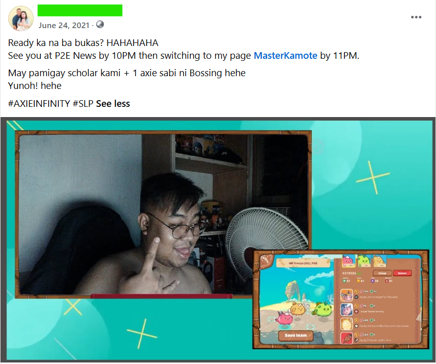 mkplaysgg's tweet photo. 5 years ago when I started to stream my first Web3 game, it was @AxieInfinity.
And time flies; look where I am now.
#SalamatAxie https://t.co/hrlTsPuLGK
