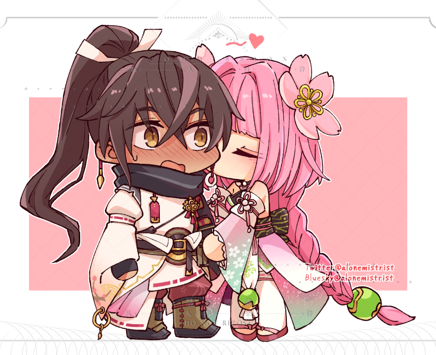 alonemistrist's tweet photo. Subaru and Ulalaka from Rune Factory Guardians of Azuma, Commission for @OCDGeek128  
Thank you for commissioning me!
#龍ファク #龍ファクアート https://t.co/aXAnGZRKBF