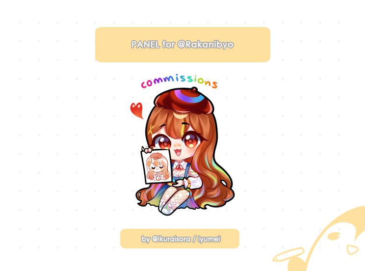 ikuraisora's tweet photo. Commission for @Rakanibyo 🌈❤️ https://t.co/Kv3xB9rIup