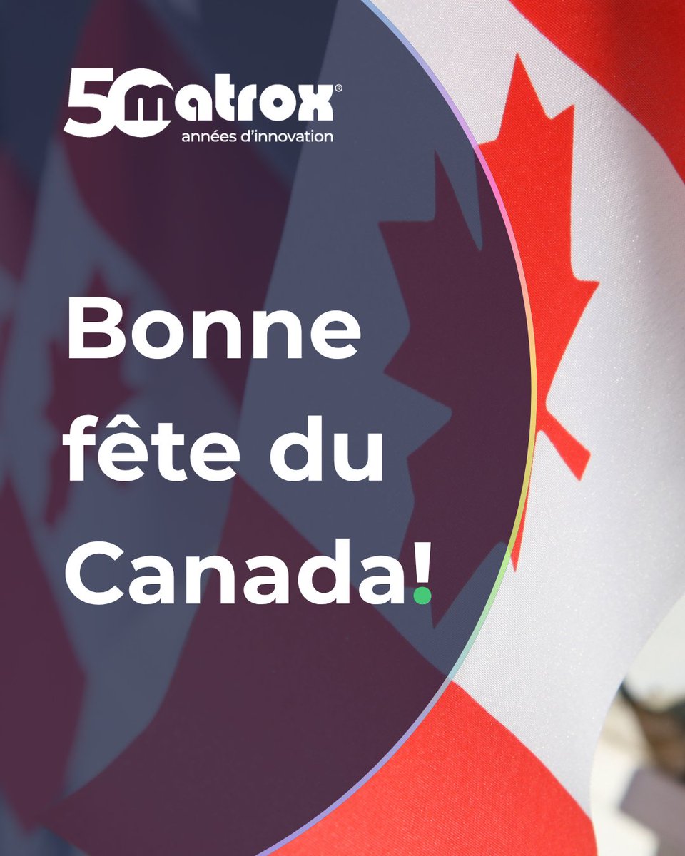 MatroxVideo's tweet photo. Bonne fête du Canada à nos employés, clients, collaborateurs et amis d’un océan à l’autre.

Aujourd’hui, nous célébrons la diversité, l’innovation et l’esprit de solidarité qui façonnent le Canada et nous inspirent chaque jour. 🎉

🍁🍁🍁🍁🍁🍁🍁🍁 https://t.co/xbvjBJrBDD