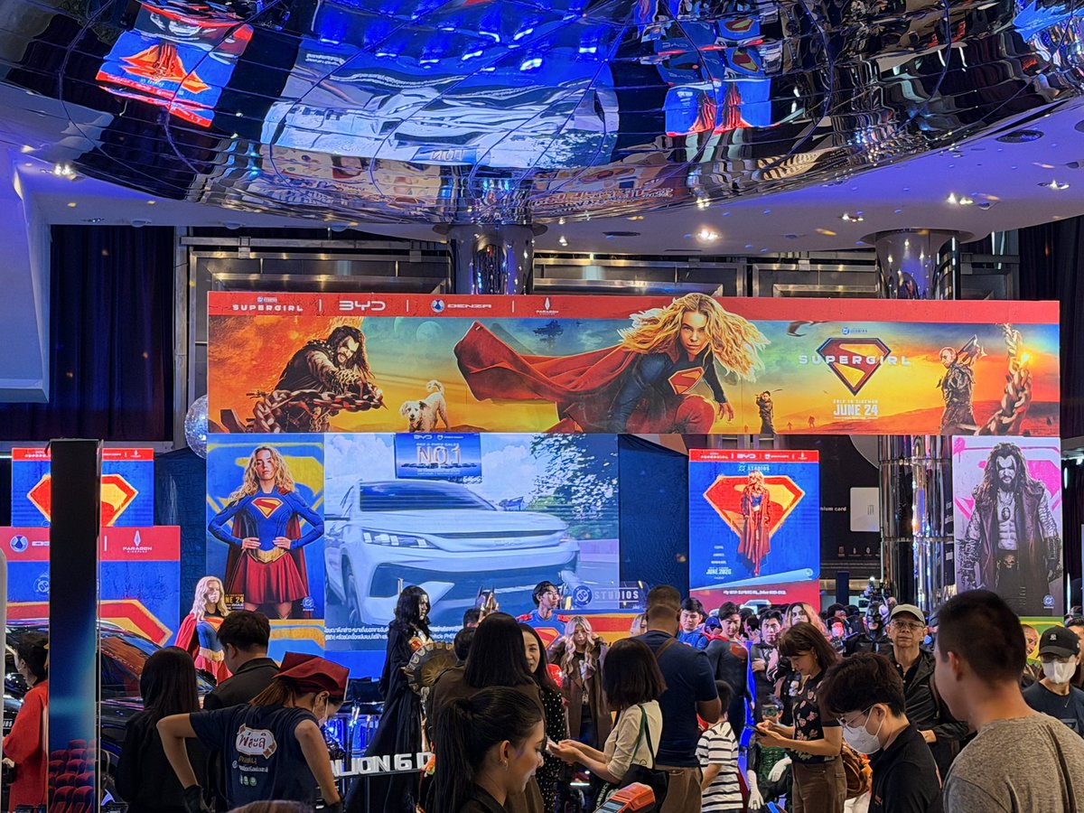bamrung_wat's tweet photo. เป็นหนังที่สนุกจอยๆได้ทั้งครอบครัว 
Supergirl ดูเทห์ๆแต่เวลาสู้ก็ใส่ไม่ยั้งเข้าฉายวันพุธที่ 24 มิถุนายนนี้ในโรงภาพยนตร์
#Supergirl #ซูเปอร์เกิร์ล https://t.co/WFmGUcuKr0