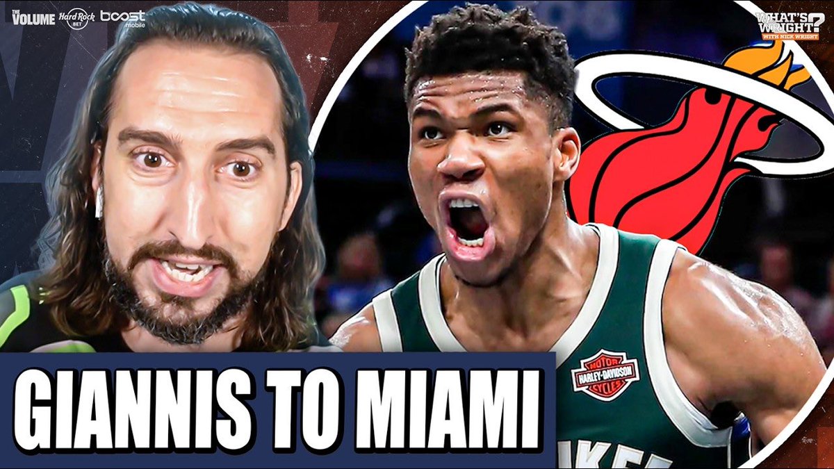 getnickwright's tweet photo. Going live on YouTube right now with today’s @WhatsWrightShow reacting to every angle of the Giannis trade + the best first 10 days of a World Cup of my life + NBA Draft thoughts. Link in replies. https://t.co/yuYLRLkM8N