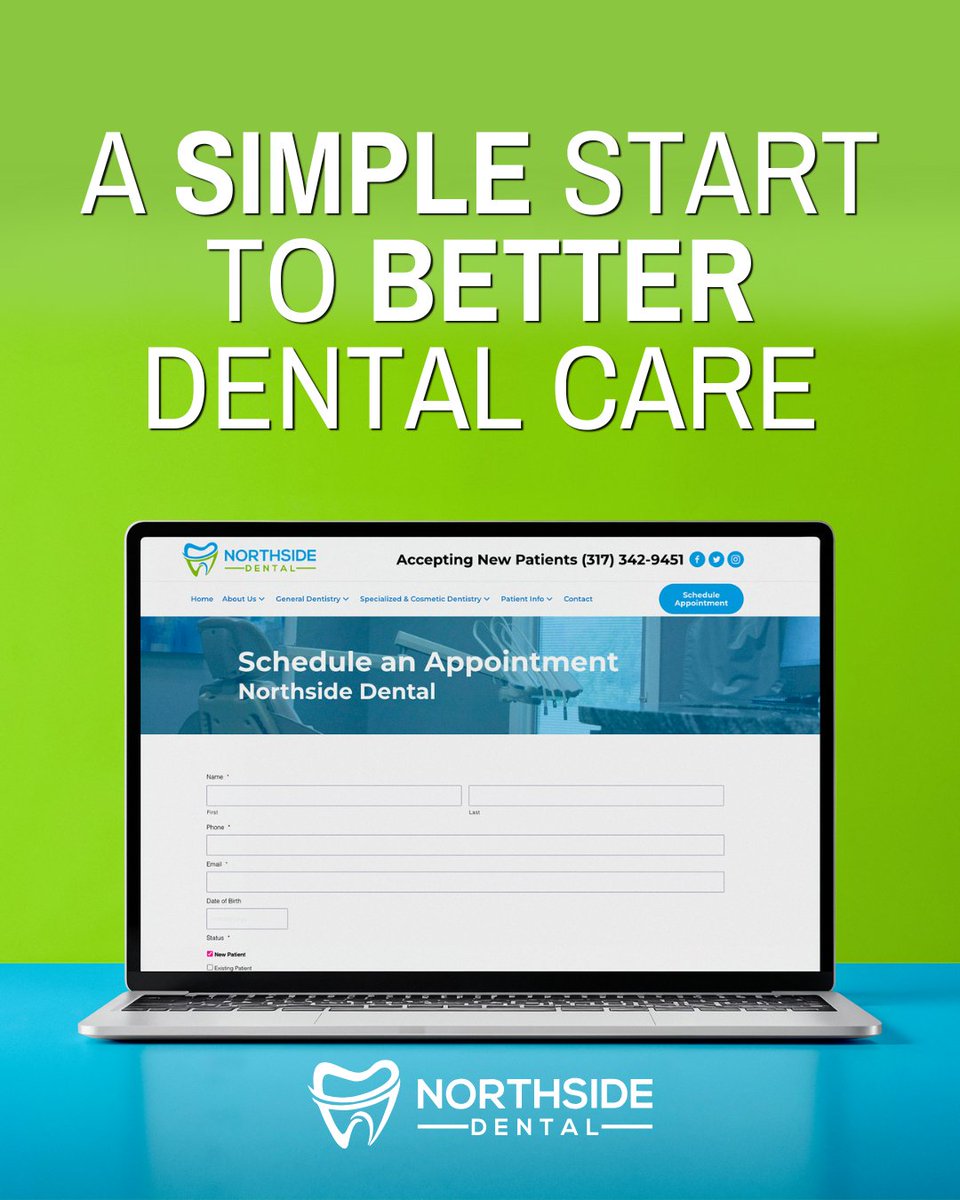 NorthsideDent's tweet photo. Booking your dental visit should fit into your day without hassle. Our online scheduling makes it easy to choose a time that works for you. Visit https://t.co/IPajCQ1sVs to begin your experience with us. https://t.co/qgVvOCHEII