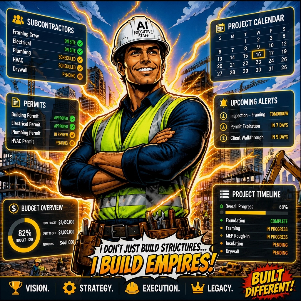 LauraSDahl's tweet photo. Stop being the human switchboard. If you’re chasing every sub and permit, you’re the bottleneck. Build a business, not just a house. We automate the chaos for you.

Call Rachel: 828-521-8490 
Email: laura@youraiexecutivestaff.com

#Builders #Systems #Growth https://t.co/5z4ERR2k9i