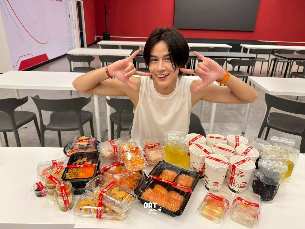 OatPsk_FCTH's tweet photo. Food Support for Oat Pasakorn 🐰

🗓 23/6/2026    
⏰️18.00 น.

✨️ Special thank : @AA__Areeya

#Jaymart  
#EnjoySmarterLife 
#OatPasakorn https://t.co/6EfadcTDEH