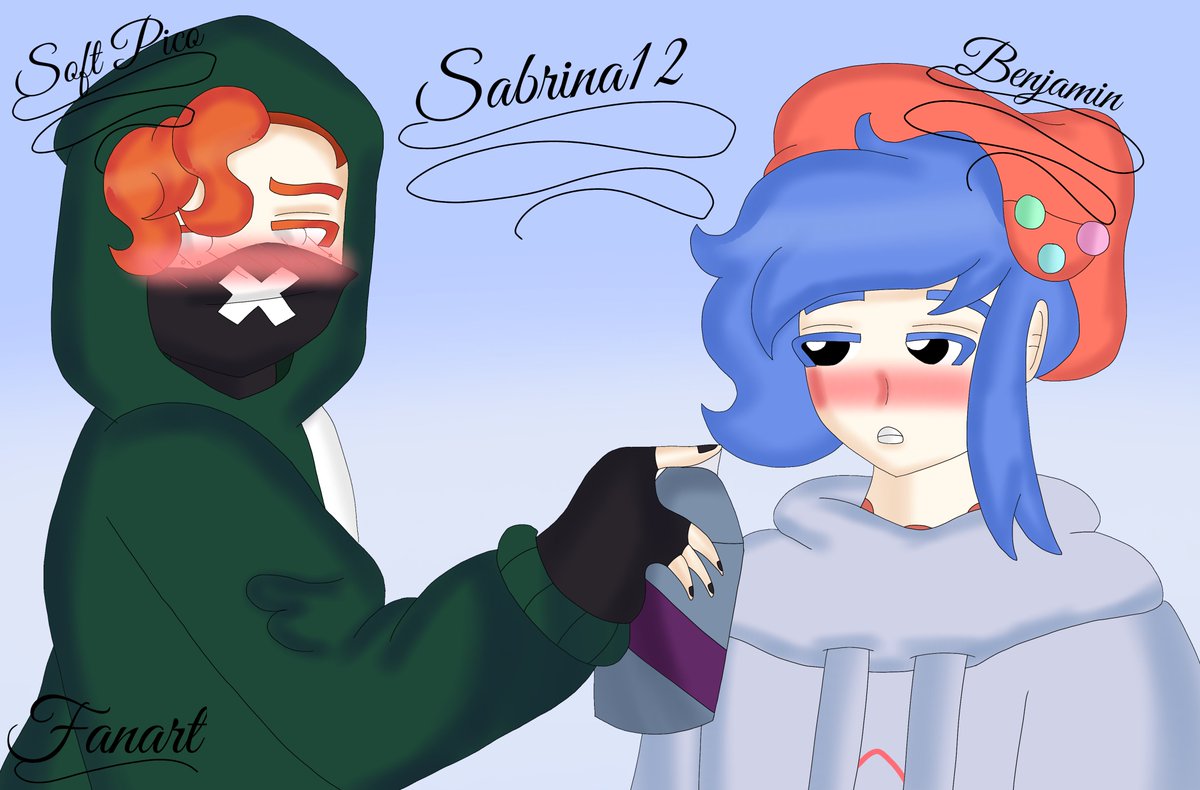FreakSoftQueen's tweet photo. 🌹🌹Fanart of the Soft couple, what do you think? I also made this fanart celebrating the Soft Mod V2's 2nd Anniversary. Happy 2nd Anniversary Soft Mod V2!🩵💚✨🌹🌹

#fnfsoftmod
#fnfsoftau
#fnf
#fnfsoftbf
#fnfsoftpico https://t.co/6eLRkxFwhq