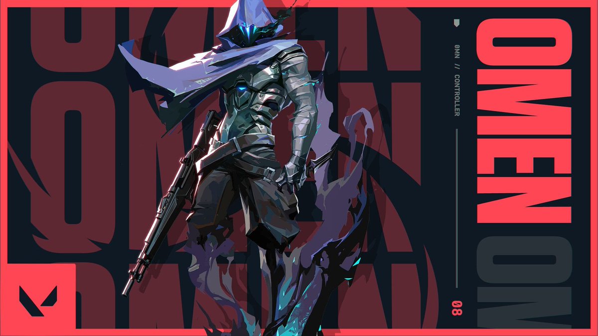 ValorantUpdated's tweet photo. Patch notes 13.00 // #VALORANT 

 • Omen NERF 

> Shrouded Step:
We’ve updated enemy Omen Shrouded Step audio with the goal of improving clarity in situations where you are within range of the ability but are unable to hear it. https://t.co/0lbTKE256U
