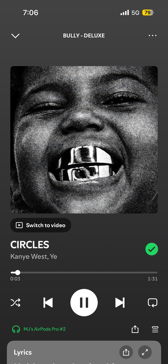 MuhJuh23's tweet photo. I been silent too long 
🙂‍↕️Yall gmfu. Why I ain’t heard nobody talking bout this sample flip yet?!?
Ik I can’t be the only one who heard it??#BULLY https://t.co/Cfc5looyKy