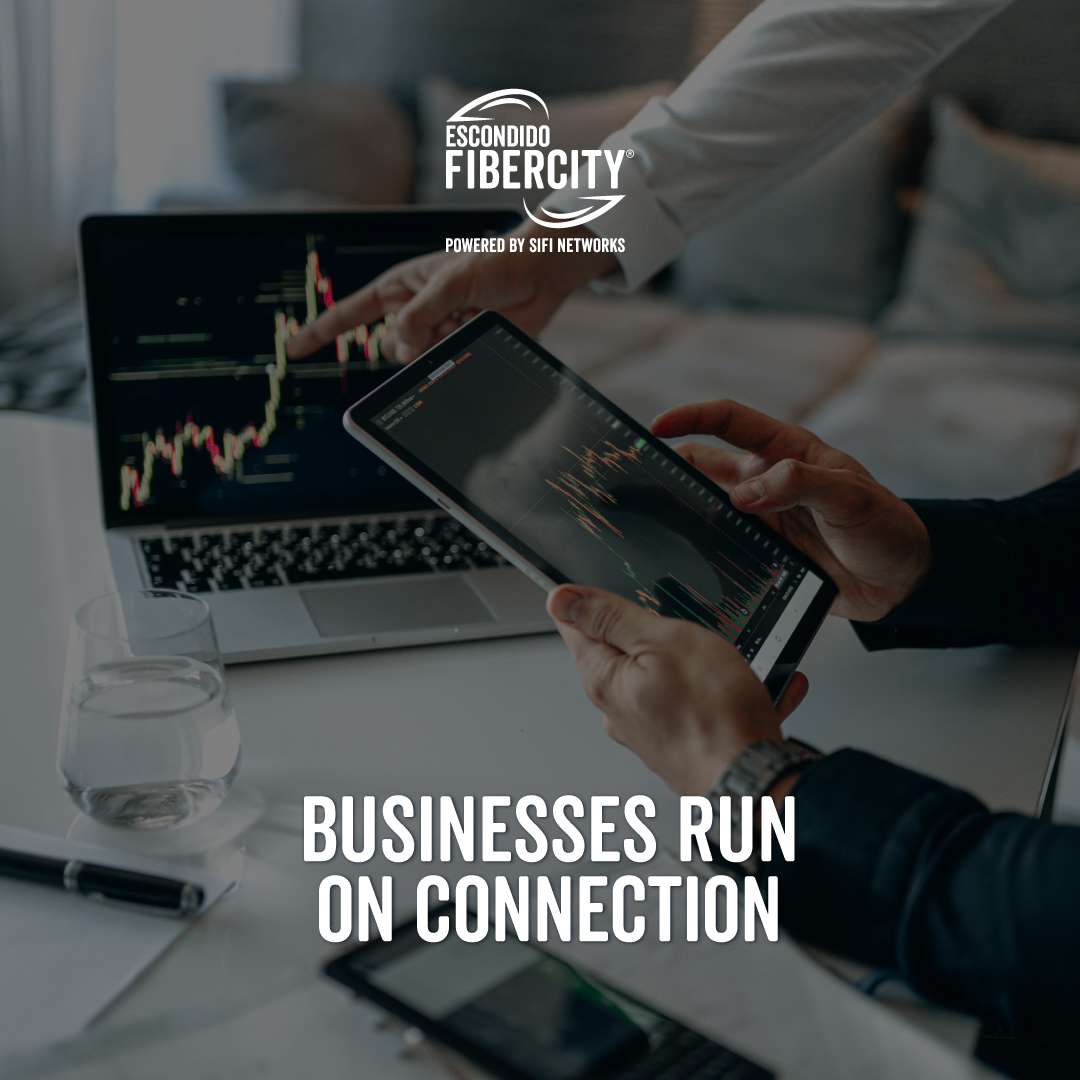 EscondidoCAFC's tweet photo. Escondido FiberCity® delivers fast, reliable fiber connectivity that helps business owners stay connected to the tools they rely on every day. Learn more about the business internet service providers available at https://t.co/esK3UAjCR4. https://t.co/uWn30TOXQ1