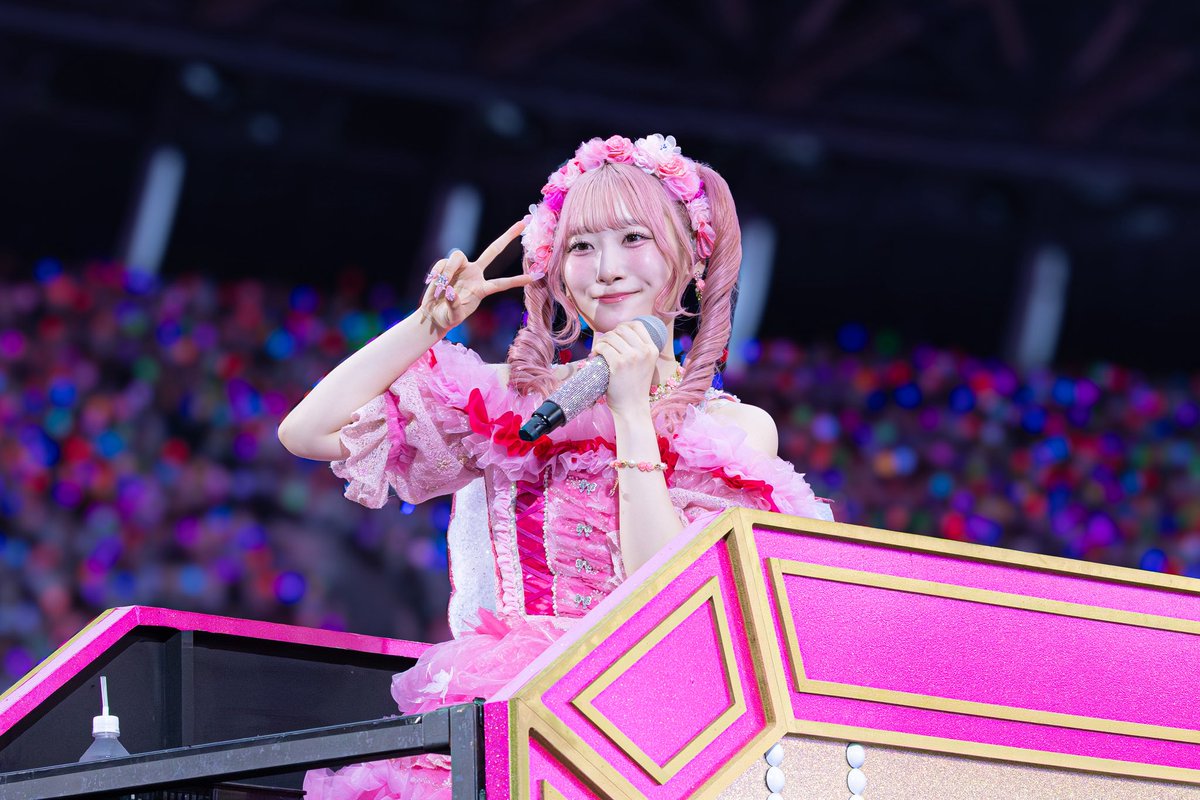 mikkamekm's tweet photo. 2026.6.21
＝LOVE STADIUM LIVE
「Beyond"KYUN"♡」
@国立競技場

カメコ席に向かって長めのウインクとポーズをキメてくれる

#齋藤樹愛羅(@saitou_kiara )さん

いつも救われています
本当にありがとう

#イコラブ_カメコ
#イコラブ国立 https://t.co/rvytS78TAg