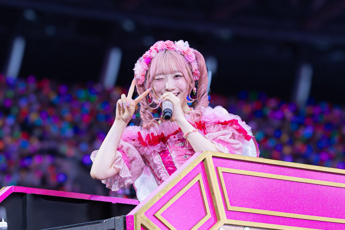 mikkamekm's tweet photo. 2026.6.21
＝LOVE STADIUM LIVE
「Beyond"KYUN"♡」
@国立競技場

カメコ席に向かって長めのウインクとポーズをキメてくれる

#齋藤樹愛羅(@saitou_kiara )さん

いつも救われています
本当にありがとう

#イコラブ_カメコ
#イコラブ国立 https://t.co/rvytS78TAg