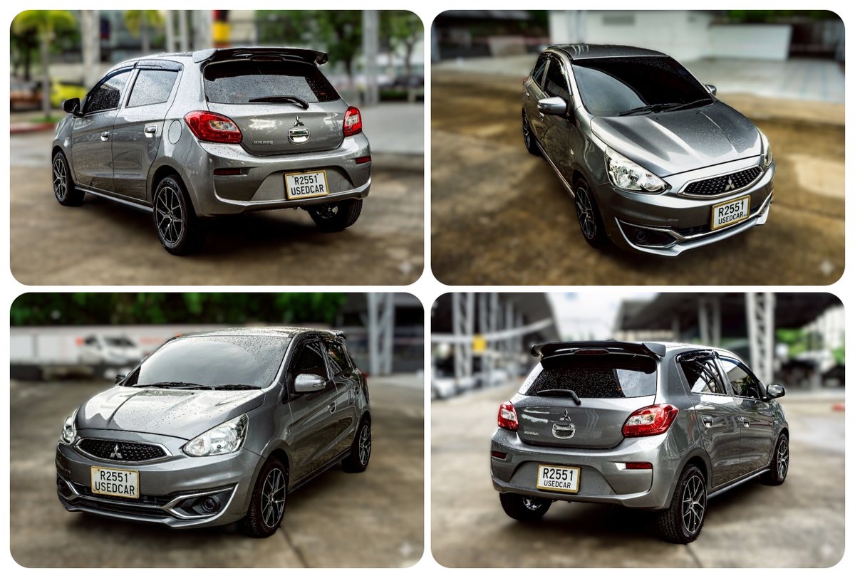boon_vt's tweet photo. Mitsubishi Mirage 1.2 GLX สีเทา ปี 2017
🟡 = 198,000.-📍
🔴 เลขไมล์ 147,xxx กม.
🟢 รถบ้านสวยสวย เจ้าของ 2 มือ**เครื่องยนต์เบนซิน 1.2 ลิตร**เกียร์ออโต้
🟢 พวงมาลัยมัลติฟังก์ชั่น**กระจกมองข้างปรับ-พับไฟฟ้า**กล้องมองถอยหลัง
🟢 เบาะผ้าสีดำ**Bookservice คู่มือครบถ้วน**กุญแจครบ 2 ชุด
🟢 ผ่อน 72 งวด 3,800.-
📢📣ลองเข้ามาดูรถก่อนได้ครับ📣📢
---------------------------------------------------
📍รับประกันรถไม่เคยชนหนัก 📍รับประกันรถไม่เคยจมน้ำ 📍รับประกันรถบ้านแท้ ไม่ใช่รถประมูล 
❄️สอบถามเพิ่มเติมครับ…