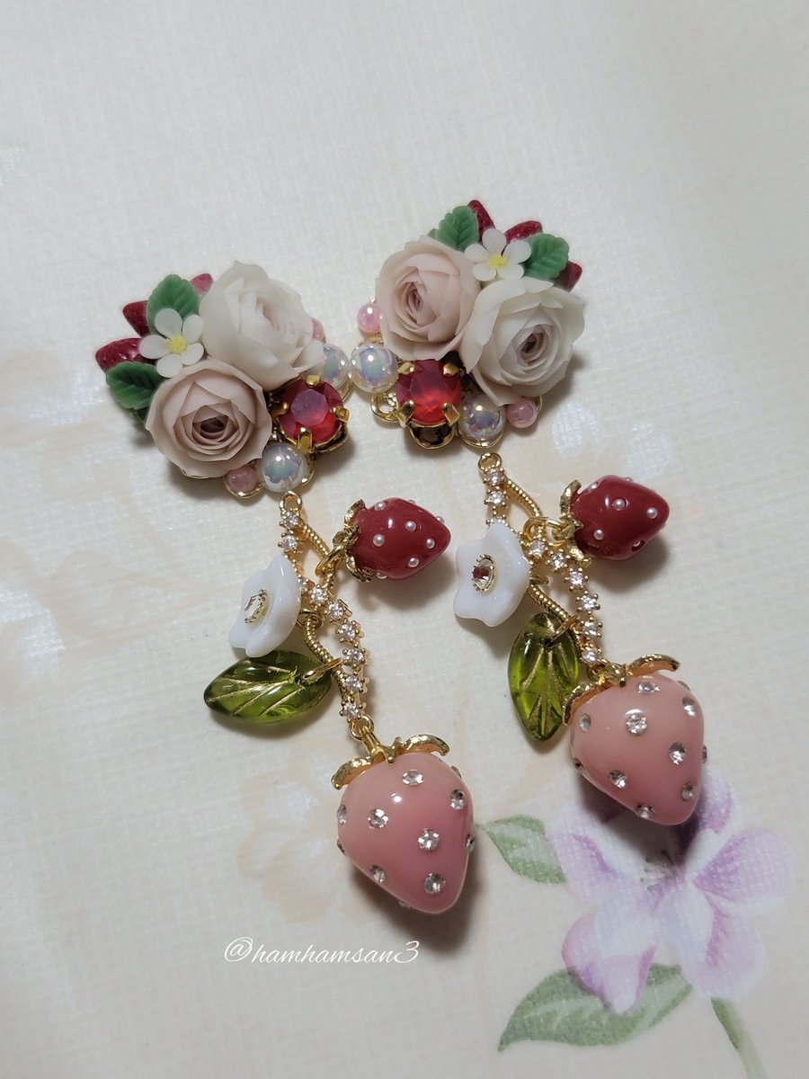 hamhamsan3's tweet photo. 当店はすべてゴールド金具を使用しています🎀
#黄金の瞬きを見逃すな
#365DIYtheme https://t.co/oWLV4mRvbD