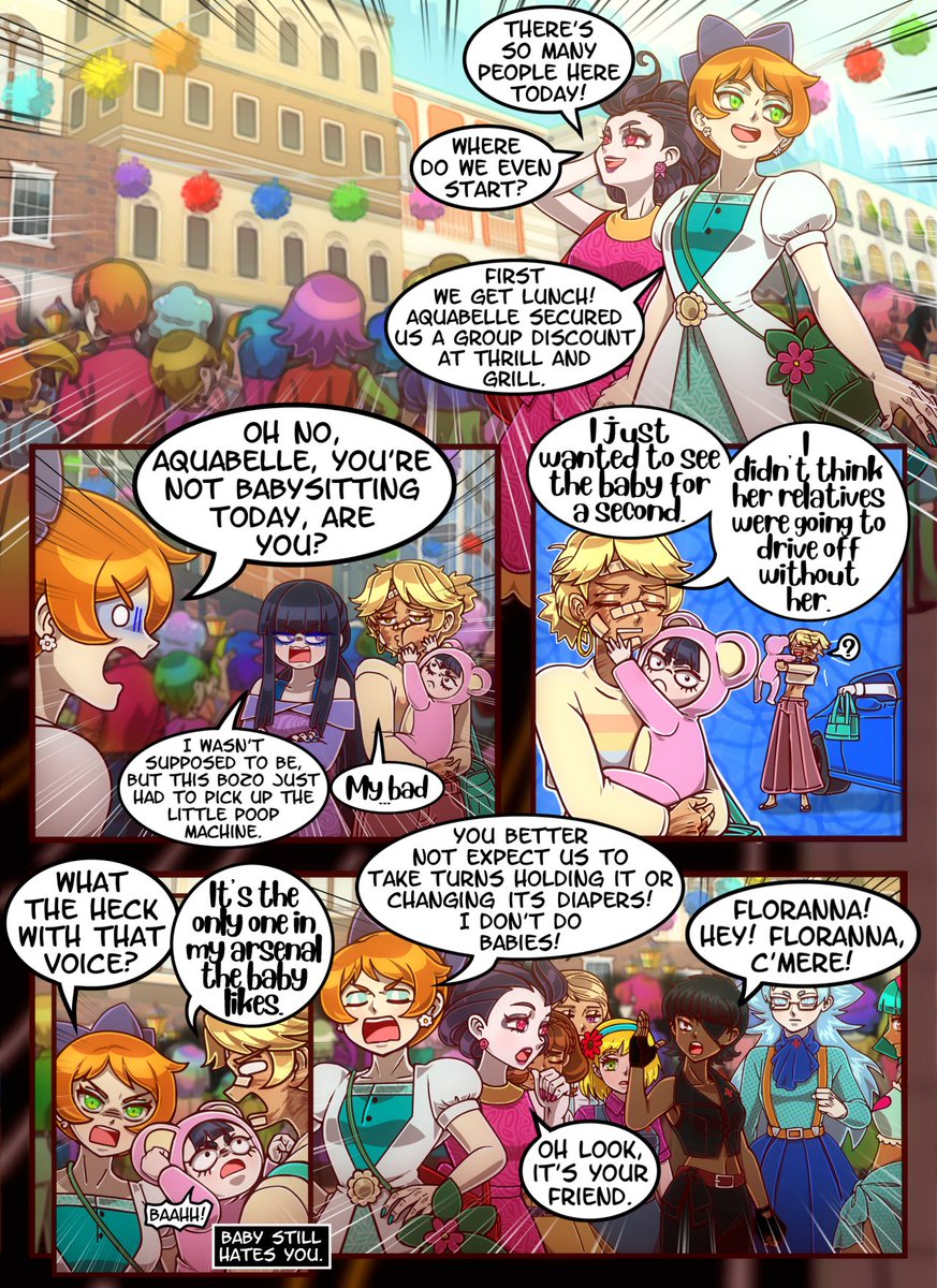 luxcoastpixels's tweet photo. VENDING TORTURE @ THE FARMER'S MARKET! FanComic (1/8)!

GrimMagic is by Twiins_iink!
Read it and all the past event fancomics here:
https://t.co/HaYWlVw4Ag
Stay tuned for more! https://t.co/tNaMWSYkZl