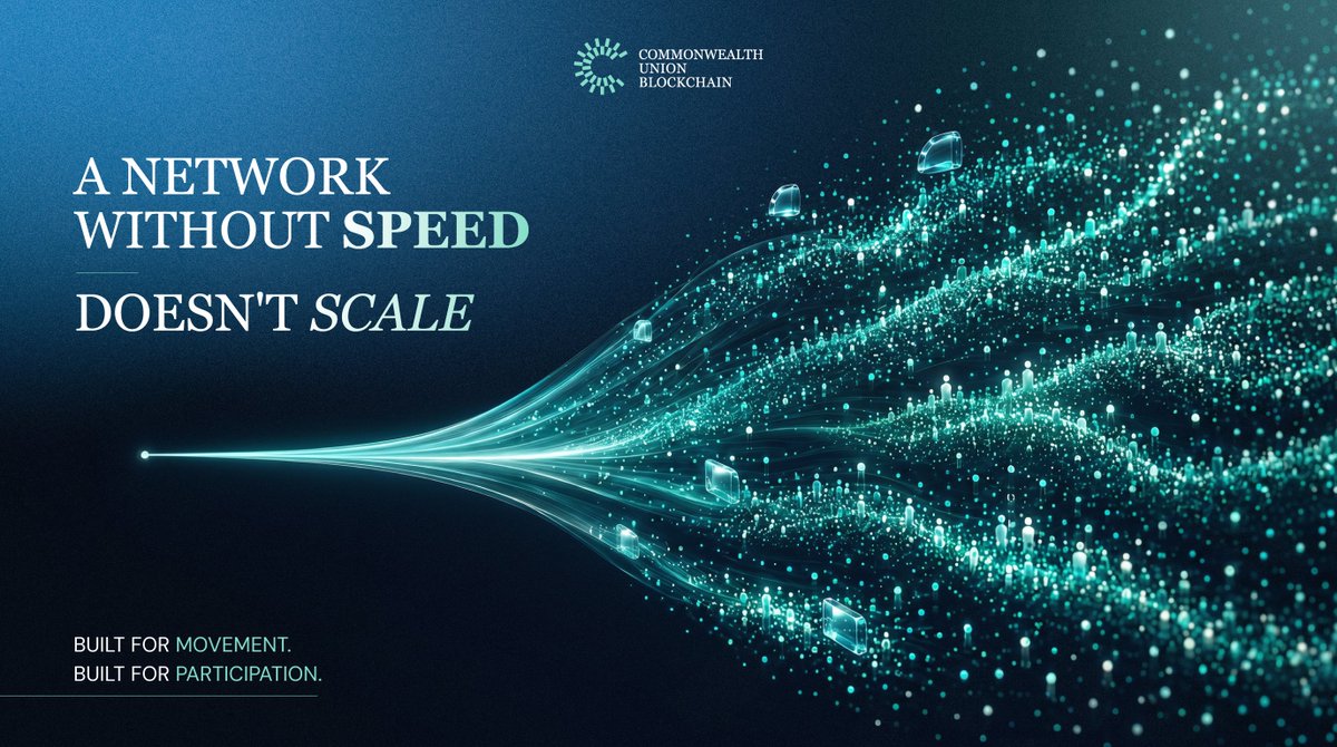 CWUblockchain's tweet photo. A network without scale doesn’t scale.

A digital network only works if people can actually use it. If payments are slow, people wait. If fees are high, smaller users and businesses get pushed out before they even start.

For a network built across 56 nations, infrastructure cannot be slow, expensive, or difficult to access. It has to be fast enough for real movement, affordable enough for everyday participation, and simple enough for businesses, builders, and users to join.

That is why $CWU is built on Solana.

Not for hype.

For usability.