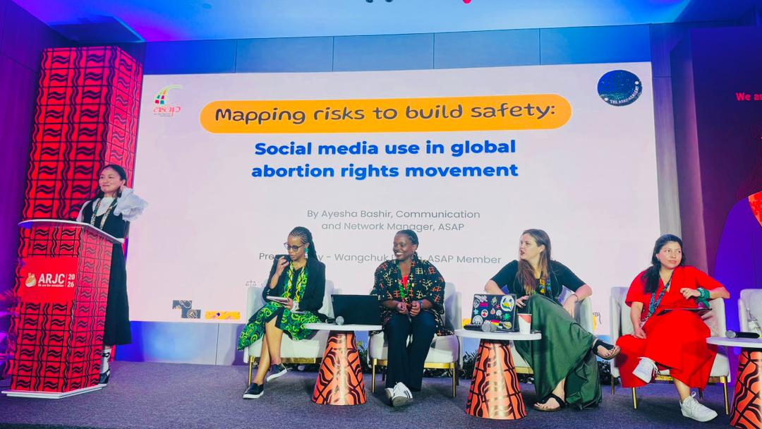 ASAP_Finder's tweet photo. Access to SRHR shouldn't depend on luck or location.

Honored to present #AASAPFinder at #ARJC2026 and share how we're connecting girls and young women to trusted providers, nearby health facilities, and accurate SRHR information, making care more accessible and confidential. https://t.co/xGNTlckRyf