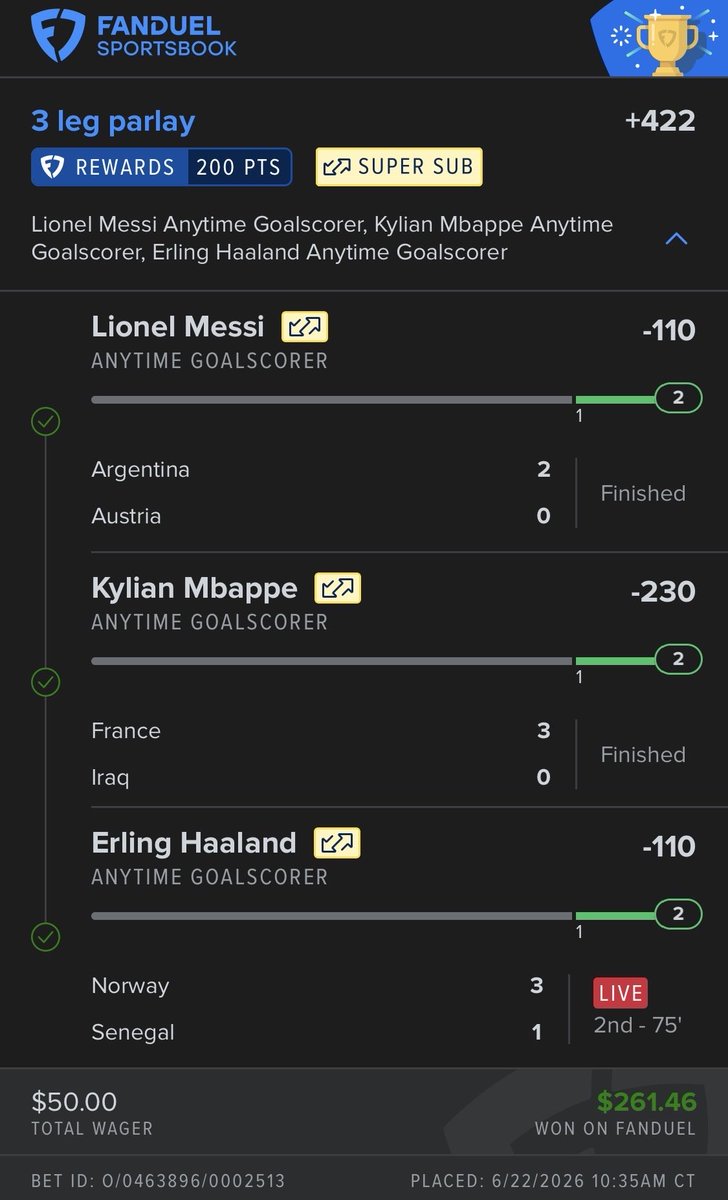 cc_amron's tweet photo. SAINT REMAINS © 
https://t.co/6NYCgCWTwC
FREE PICKS AND SPORTS TALK DAILY!!!

#SportsBetting #BettingTwitter #SoccerPicks #WorldCup2026 #Parlay #Argentina #Austria #France #Iraq #Norway #Senegal #Messi #Mbappe #Haaland  # https://t.co/J6XoJL8nm5