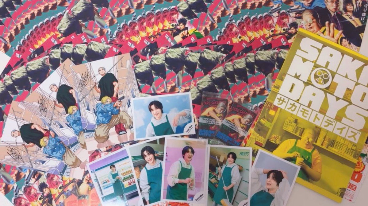 rennyan_only's tweet photo. SAKAMOTODAYS💥🔫

特典第1弾も第2弾もゲットできたの🥺♡
坂本太郎かっこよすぎた꒰∪ɞ̴̶̷ ·̫ ɞ̴̶̷ ꒱💘⭐ https://t.co/rVaiwsFNFv