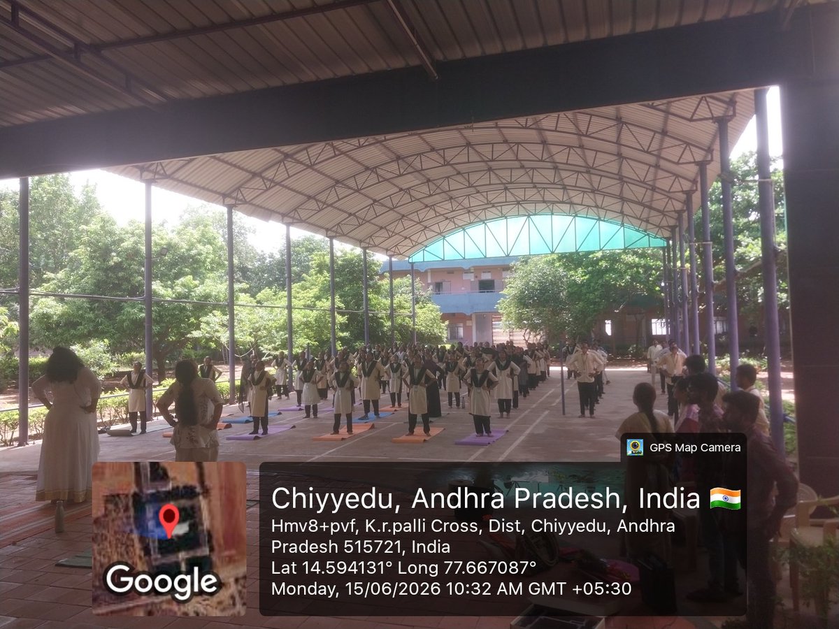 IIC_RIPER's tweet photo. Celebrate International Yoga Day with us! ✨
 
📅 June 15, 2026
📍 RIPER Open Auditorium

Organized by 
Institution Innovation Council 
Raghavendra Institute of Pharmaceutical Education and Research (RIPER ) - Autonomous https://t.co/e94iOqBf0L