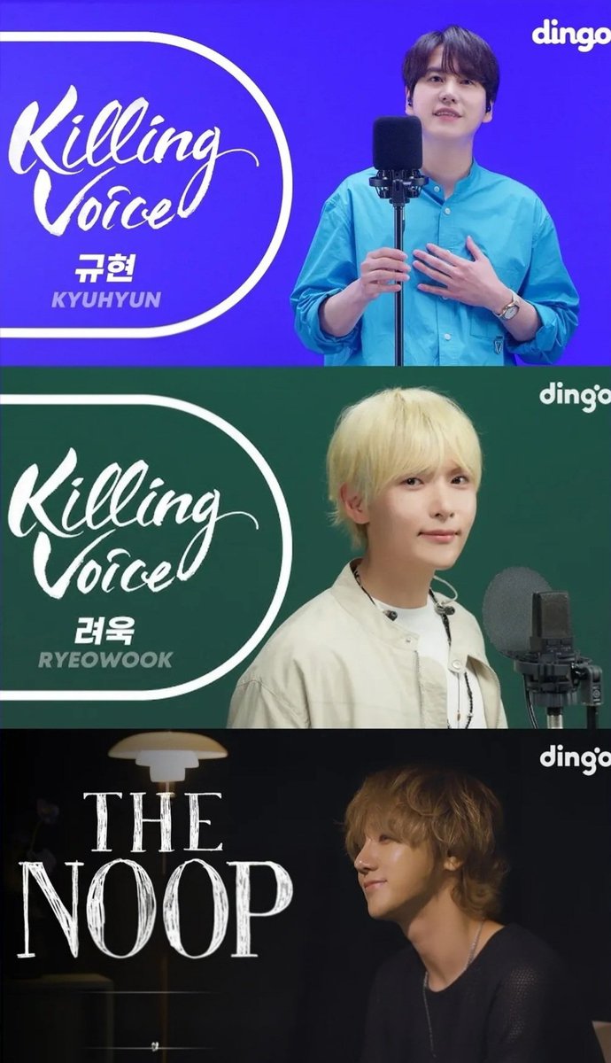 cloudforys84's tweet photo. KYUHYUN KILLING VOICE ✅️
RYEWOOK KILLING VOICE ✅️
YESUNG KILLING VOICE . . .⏳️

PLEASE @smtown WE WANT @yesung1106 IN @dingo_music #KILLINGVOICE FOR HIS 2026 KOREAN COMEBACK 💙

예성을 킬링 보이스에 데려와 주세요!📢

#yesung #예성 https://t.co/tw5houmlGN