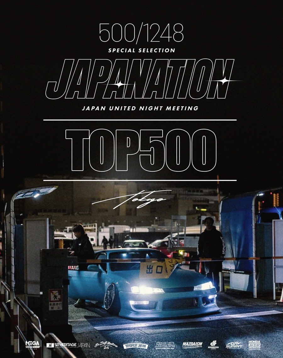 _japanation_'s tweet photo. 【選考結果通知を送信致しました】
JAPANATIONへエントリー頂いた
1248名の皆様へ
選考結果をメールにてお送り致しました。

選ばれし500台が集う特別な夜。
確実に言える事は、7月11日の夜
日本のカスタムカーシーンに
新たな歴史が刻まれます。

選考結果メールが届いていない場合は
DMにてお問い合わせをお願い致します。