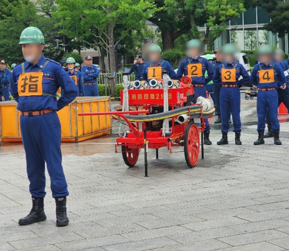 vfc_shiba's tweet photo. 6月14日(日）港区立芝公園に於いて第71回港区内消防団ポンプ操法大会が開催されました。

港区内の４消防団（#芝消防団、#麻布消防団、#赤坂消防団、#高輪消防団）から各団2隊が出場して、ポンプ操法を競いました。 https://t.co/O61QK6OYXe