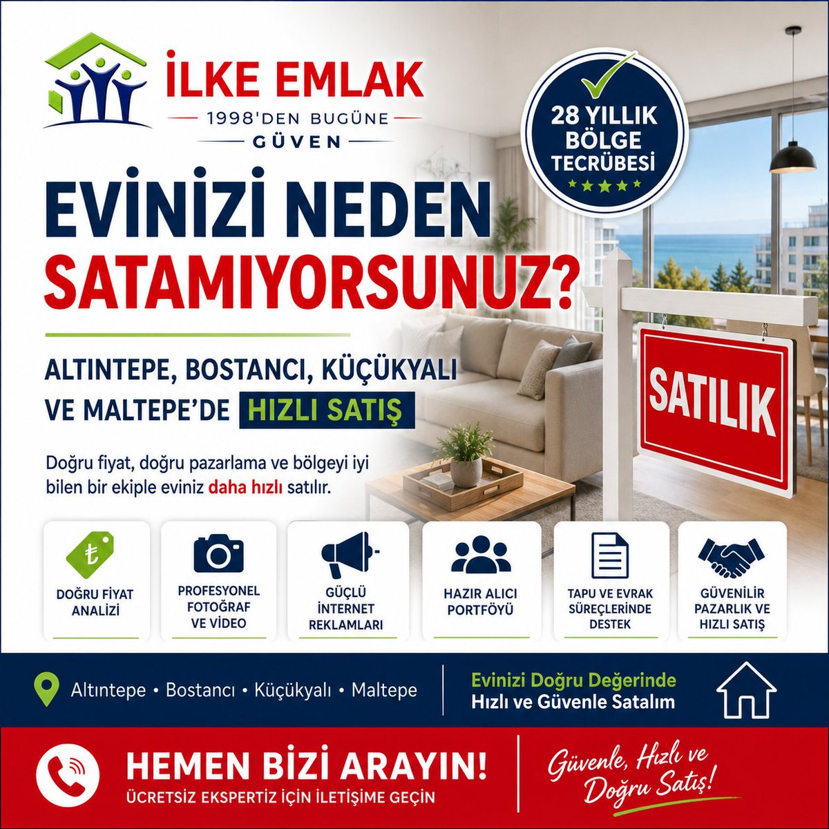 ilkersuslu75's tweet photo. Altıntepe, Bostancı, Küçükyalı ve Maltepe'de Evinizi Daha Hızlı Nasıl Satabilirsiniz?

✅ Doğru ekspertiz ile fiyat belirleyin.

✅ Profesyonel fotoğraf ve video çekimi yaptırın.

✅ Güçlü internet reklamları kullanın

https://t.co/NpVNcJDx40 https://t.co/7E8SqGbTwI