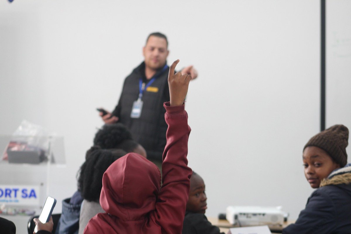 ORT_SA's tweet photo. Powermite inspires future change makers at the ORT SA Young Engineers Movement.

"You are not the future because you are young. You are the future because of what you are capable of becoming"-Deon Visser

#HUDACO #ORTSA #YEM2026 https://t.co/SAE6sq2jnX